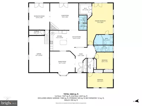 Floorplan - 7719 Suitt Dr, Pasadena, MD 21122 photo 1 of 3