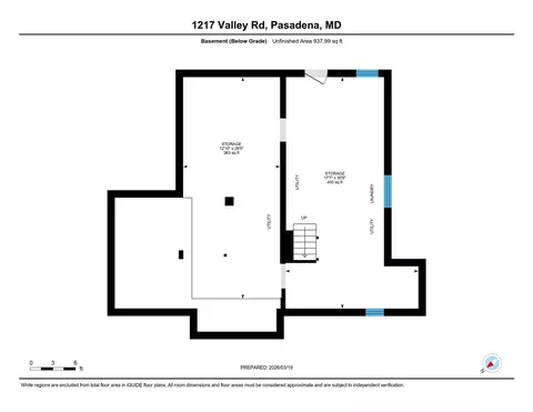 Floorplan - 1217 Valley Rd, Pasadena, MD 21122 photo 5 of 5