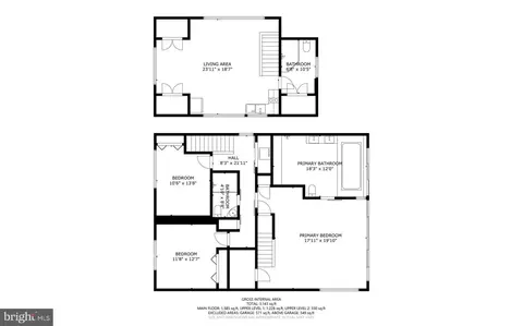 Floorplan - 22 E Lake Dr, Annapolis, MD 21403 photo 2 of 3
