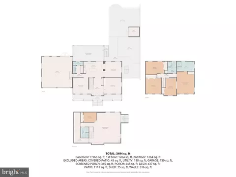 Floorplan - 1296 Crossover Dr, Edgewater, MD 21037 photo 1 of 3