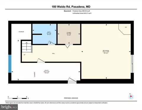 Floorplan - 180 Waldo Rd, Pasadena, MD 21122 photo 4 of 4