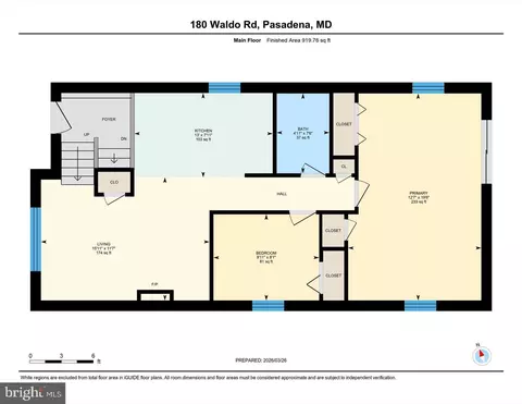 Floorplan - 180 Waldo Rd, Pasadena, MD 21122 photo 3 of 4