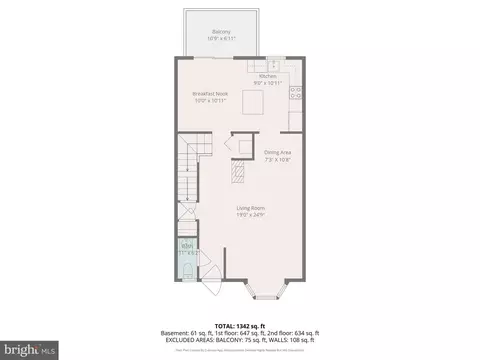 Floorplan - 1212 Needham Ct, Crofton, MD 21114 photo 1 of 3