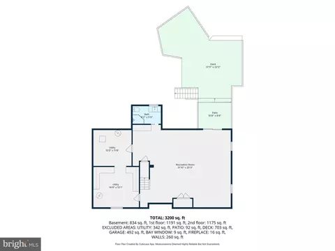 Floorplan - 1074 Foxcroft Run, Annapolis, MD 21401 photo 3 of 4