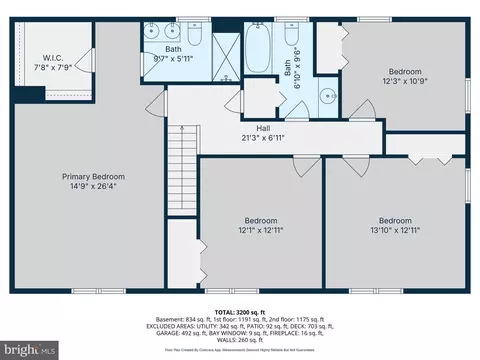 Floorplan - 1074 Foxcroft Run, Annapolis, MD 21401 photo 2 of 4