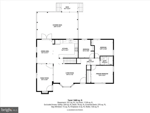 Floorplan - 7905 E Riverside Dr, Pasadena, MD 21122 photo 2 of 3