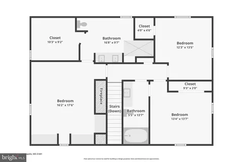 Floorplan - 342 Broadview Ln, Annapolis, MD 21401 photo 3 of 7