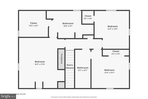 Floorplan - 342 Broadview Ln, Annapolis, MD 21401 photo 6 of 7