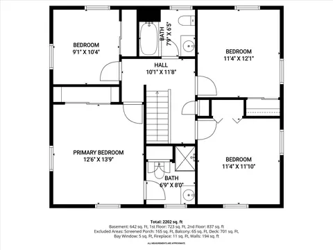 Floorplan - 326 Edgewater Rd, Pasadena, MD 21122 photo 3 of 4