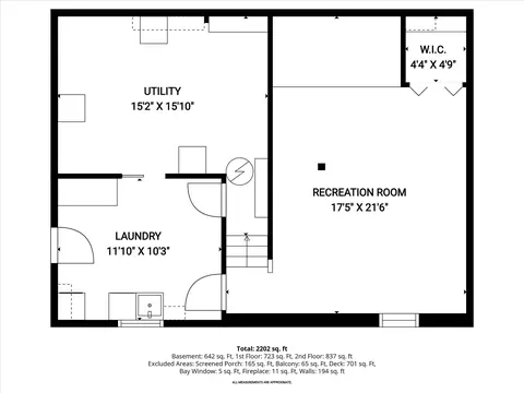 Floorplan - 326 Edgewater Rd, Pasadena, MD 21122 photo 1 of 4