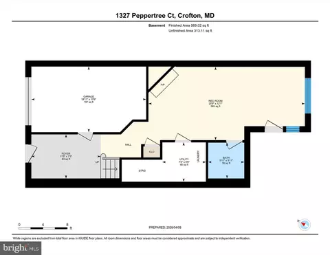 Floorplan - 1327 Peppertree Ct, Crofton, MD 21114 photo 6 of 6