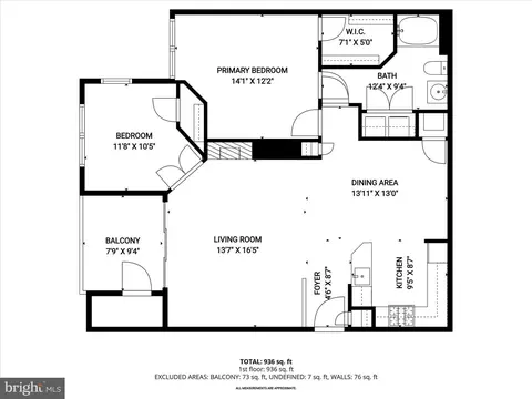 Floorplan - 3553 Floating Leaf Ln #D201, Laurel, MD 20724 photo 1 of 1