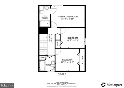 Floorplan - 3421 Halifax Ct, Pasadena, MD 21122 photo 1 of 3
