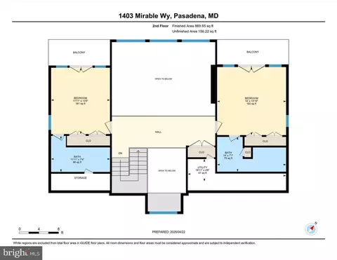Floorplan - 1403 Mirable Way, Pasadena, MD 21122 photo 2 of 5