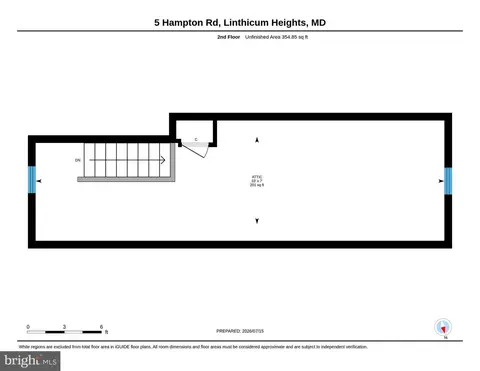 Floorplan - 5 Hampton Rd, Linthicum Heights, MD 21090 photo 2 of 3
