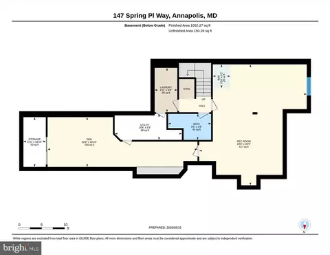 Floorplan - 147 Spring Place Way, Annapolis, MD 21401 photo 3 of 3