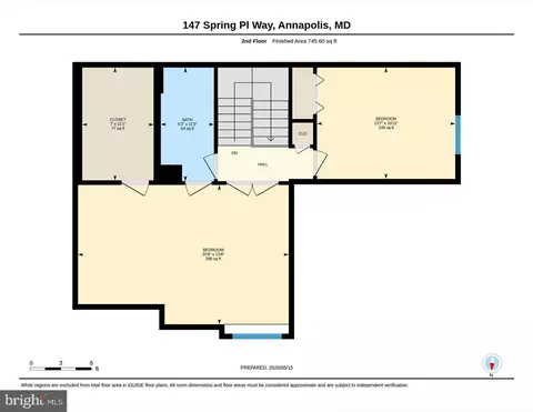 Floorplan - 147 Spring Place Way, Annapolis, MD 21401 photo 2 of 3