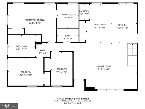 Floorplan - 435 Yellow Spgs S, Laurel, MD 20724 photo 1 of 3