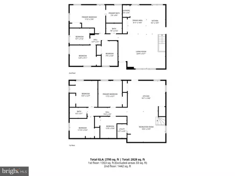 Floorplan - 435 Yellow Spgs S, Laurel, MD 20724 photo 2 of 3
