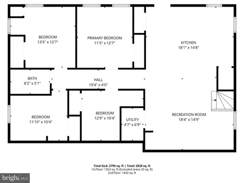 Floorplan - 435 Yellow Spgs S, Laurel, MD 20724 photo 3 of 3
