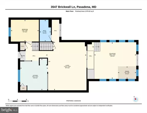 Floorplan - 3547 Brickwall Ln, Pasadena, MD 21122 photo 3 of 5