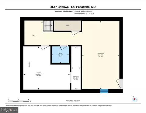 Floorplan - 3547 Brickwall Ln, Pasadena, MD 21122 photo 5 of 5