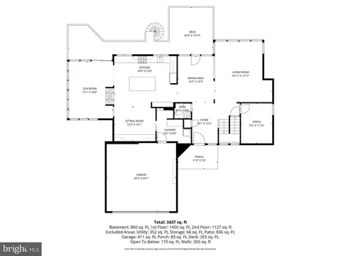 Floorplan - 1718 Woodlore Rd, Annapolis, MD 21401 photo 1 of 8
