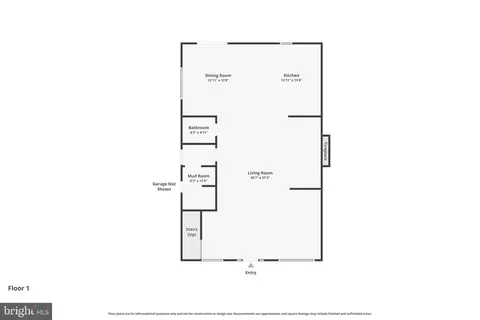 Floorplan - 1428 Central Ave E, Edgewater, MD 21037 photo 2 of 3