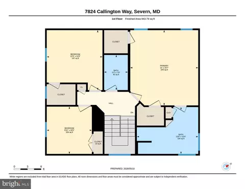 Floorplan - 7824 Callington Way, Hanover, MD 21076 photo 2 of 3