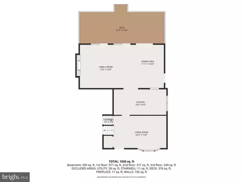 Floorplan - 131 Jackpine Dr, Pasadena, MD 21122 photo 2 of 5