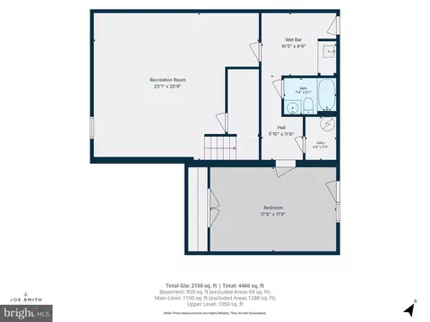 Floorplan - 1173 Parrish Pl, Arnold, MD 21012 photo 3 of 4