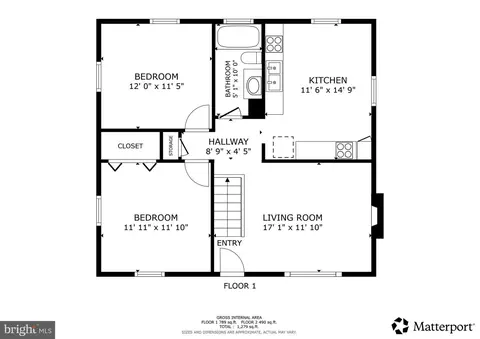 Floorplan - 306 Clifton Ave, Arnold, MD 21012 photo 1 of 2