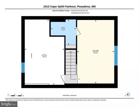 Floorplan - 1013 Cape Splitt Harbour, Pasadena, MD 21122 photo 3 of 3