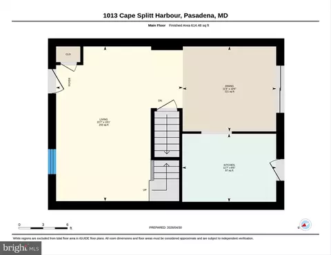 Floorplan - 1013 Cape Splitt Harbour, Pasadena, MD 21122 photo 2 of 3