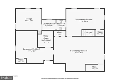 Floorplan - 347 Marganza S, Laurel, MD 20724 photo 2 of 2