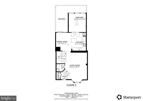 Floorplan - 8612 Fire Rock Rd, Laurel, MD 20724 photo 2 of 3