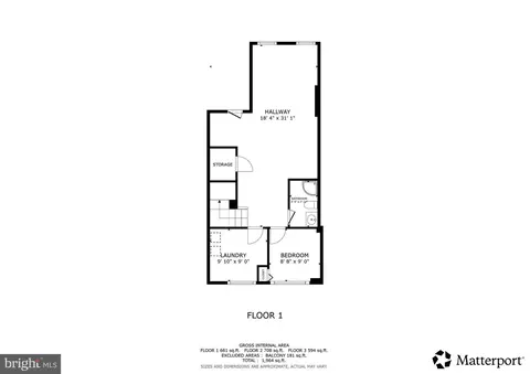Floorplan - 8612 Fire Rock Rd, Laurel, MD 20724 photo 3 of 3