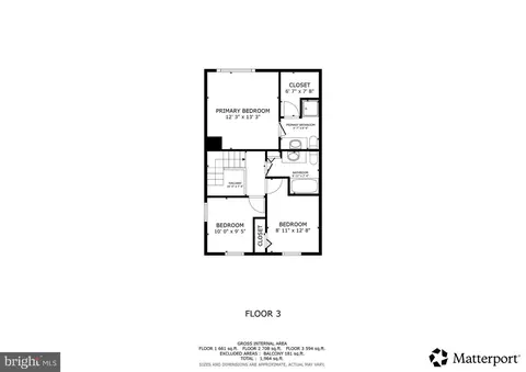 Floorplan - 8612 Fire Rock Rd, Laurel, MD 20724 photo 1 of 3