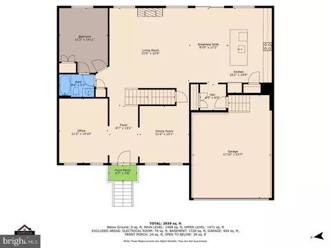Floorplan - 6606 Lost Fox Ln, Hanover, MD 21076 photo 2 of 3