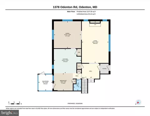 Floorplan - 1378 Odenton Rd, Odenton, MD 21113 photo 1 of 6