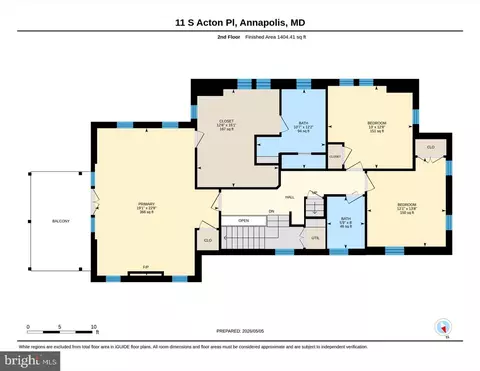Floorplan - 11 S Acton Pl, Annapolis, MD 21401 photo 5 of 6