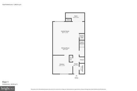 Floorplan - 1704 W Bancroft Ln, Crofton, MD 21114 photo 1 of 3