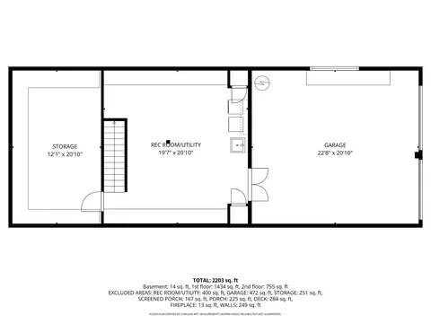 Floorplan - 2611 Ogleton Rd, Annapolis, MD 21403 photo 3 of 3