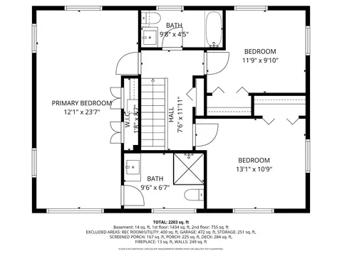 Floorplan - 2611 Ogleton Rd, Annapolis, MD 21403 photo 2 of 3