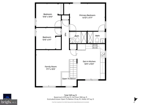 Floorplan - 761 207th St, Pasadena, MD 21122 photo 2 of 3