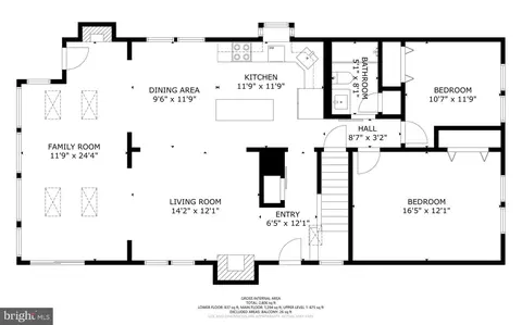 Floorplan - 1010 Smith Dr, Arnold, MD 21012 photo 1 of 3