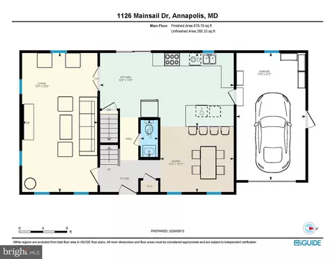 Floorplan - 1126 Mainsail Dr, Annapolis, MD 21403 photo 2 of 5