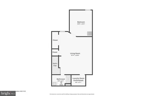 Floorplan - 8119 Gray Stone Ln, Pasadena, MD 21122 photo 1 of 2
