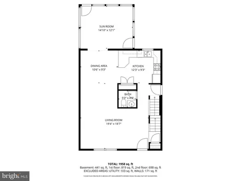 Floorplan - 7763 Old House Rd, Pasadena, MD 21122 photo 1 of 4