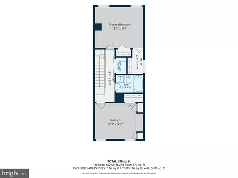Floorplan - 32 Cornhill St, Annapolis, MD 21401 photo 2 of 3